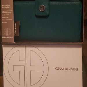 Giani Bernini Softy Core Green wallett